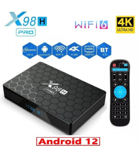 X98H Pro TV Box Android 12 4GB 32GB