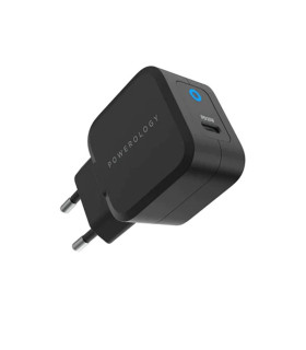 Powerology Ultra-Compact 20W PD GaN Charger EU