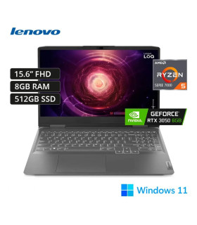 Lenovo LOQ R5 7640HS 8GB 512GB 6GB FHD Gaming Laptop