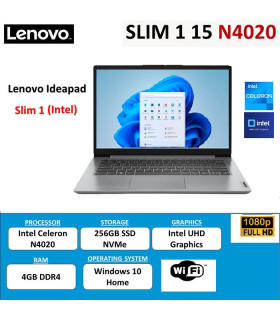 Lenovo N4020-4GB-256SSD-INT-HD Laptop