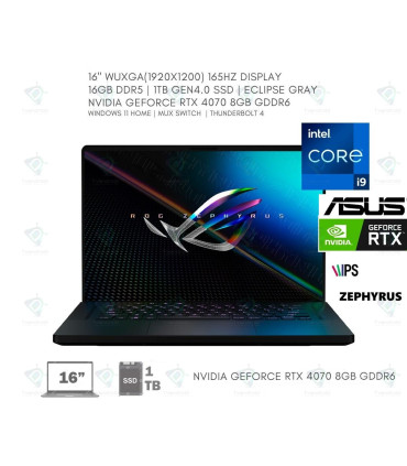 Asus ROG Zephyrus M16 GU604VI Core I9 13900H 16GB - 1TB SSD
