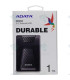 1TB AData Black HD650 Durable USB3.1 Portable Hard Drive