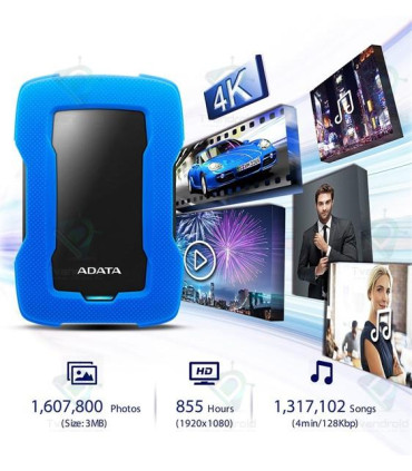 ADATA HD330 1TB USB 3.1 External Hard Drive