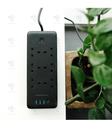 Powerology Smart Multiport Socket 6 AC