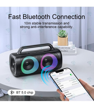 Joyroom JR-MW02 40W Wireless Speaker with RGB Lights