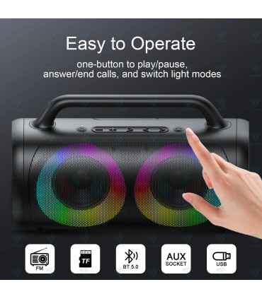 Joyroom JR-MW02 40W Wireless Speaker with RGB Lights