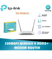 مودم روتر ADSL2 Plus بی‌سیم N300 تی پی لینک TP-LINK TD-W8961N