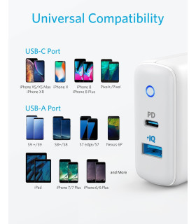 Anker PowerPort PD+ 2 A2636 35W Charger