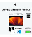 لپ تاپ مک بوک پرو13.3 اینچی اپل مدل MacBook Pro M2 MNEJ3 2022 LLA