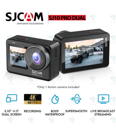 action-camera sjcam SJ10 Pro Dual Screen