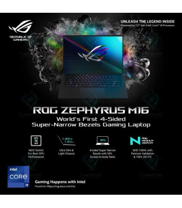 ROG Zephyrus M16 GU604VY i9 13900H 64GB 1TB SSD 16G RTX 4090
