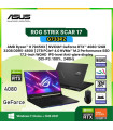 لپ تاپ ۱۷ اینچی ایسوس مدل Asus ROG Strix SCAR 17 G733PZ R9 7945HX 32GB 1TB SSD 12GB 4080