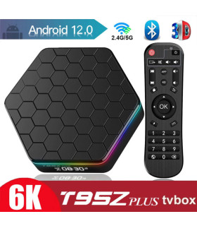 T95Z Plus Android 12 Smart TV Box Allwinner H618 4GB 128 GB