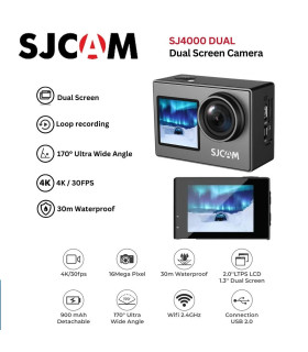 action-camera sjcam SJ4000 Dual Screen
