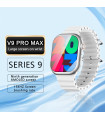 ساعت هوشمند ویرفیت مدل V9+ Pro Max سری 9طرح اپل
