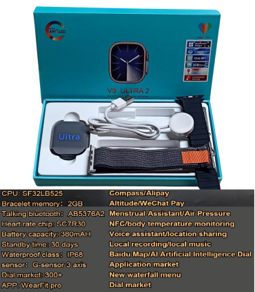 Wearfit V9  Pro Ultra 2 Watch