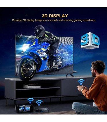 X96Q PRO+ Android 14 Smart TV Box Allwinner H728-4GB64GB