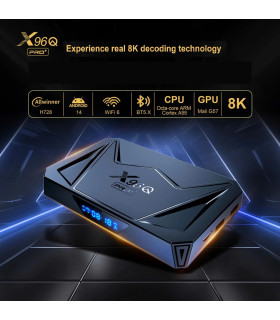 X96Q PRO+ Android 14 Smart TV Box Allwinner H728-4GB64GB