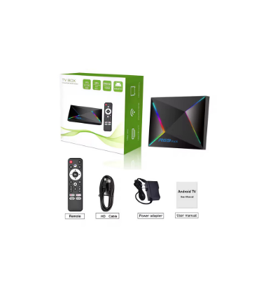 R69+ Android 14 Smart TV Box Allwinner H728-4GB 32GB