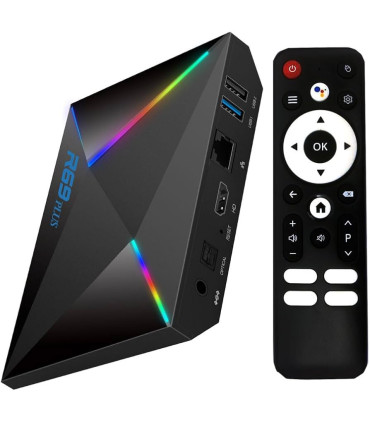 R69+ Android 14 Smart TV Box Allwinner H728-4GB 64GB