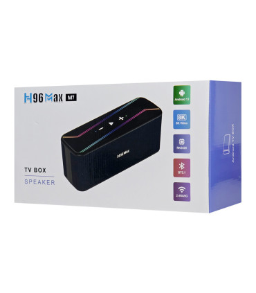 H96 MAX M7 TV Box Speaker Android13.0 Rockchip 3528