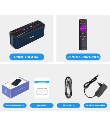 H96 MAX M7 TV Box Speaker Android13.0 Rockchip 3528