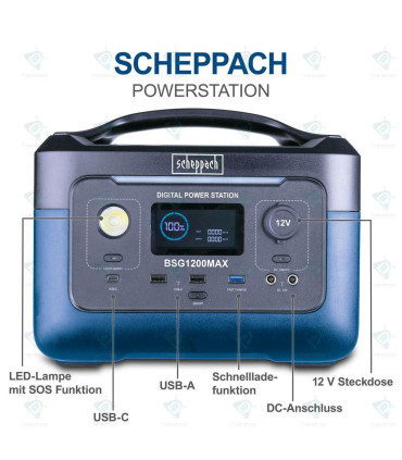 Power Station BSG1200MAX Scheppach