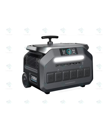 Powerology 640,000mAh Solar Input Portable Generator PPBCHA86