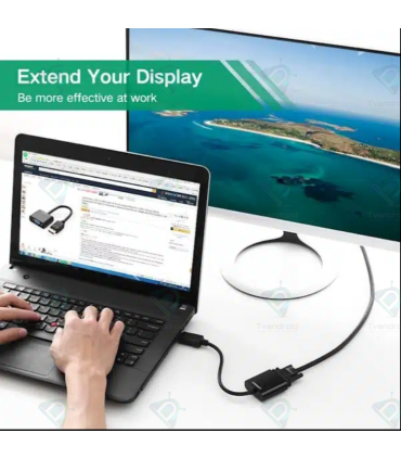 UGREEN DP109-20415 Display Port To VGA Converter