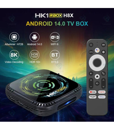 HK1 RBOX H8X WIF6 4GB 32 GB