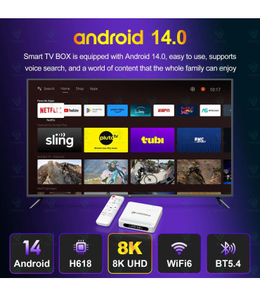 H96 Max H618 Plus Android 14