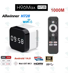 H96 Max H728 128GB Android 14.0