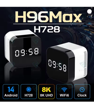 H96 Max H728 128GB Android 14.0