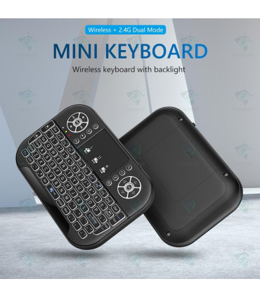 Mini Wireless Keyboard with Touchpad Mouse Combo Keyboard
