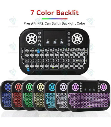 Mini Wireless Keyboard with Touchpad Mouse Combo Keyboard