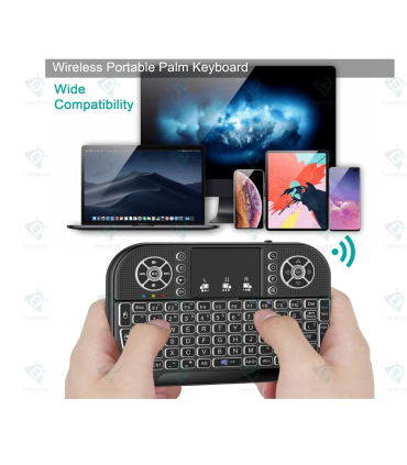 Mini Wireless Keyboard with Touchpad Mouse Combo Keyboard