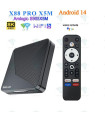 اندروید باکس Hugsun مدلX88 Pro X5M  با CPU Amlogic S905X5M و حافظه داخلی 64 و رم 4