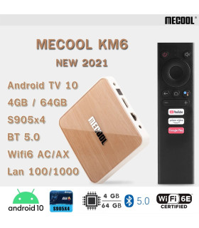 اندروید باکس Mecoolمدل KM6...