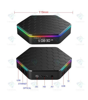 T95Z Plus Android 12 Smart TV Box Allwinner H618 4GB 32GB
