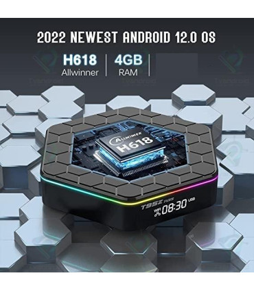 T95Z Plus Android 12 Smart TV Box Allwinner H618 4GB 64GB