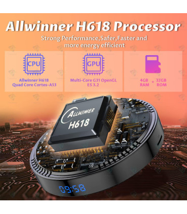 HK1 RBOX H8 WIF6 4GB 128 GB