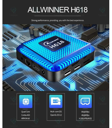 T95 Max Android 12 Smart 2GB 16GB